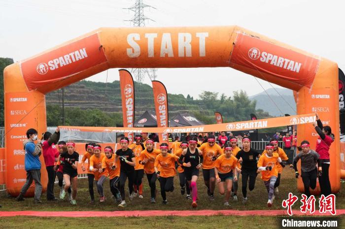 杭州站斯巴达勇士赛在萧