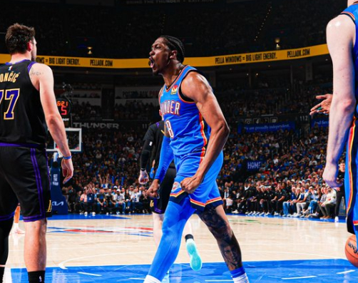 雷霆力克湖人锁定西部第一 迎战爵士等强敌